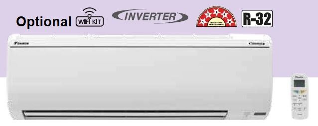 Daikin 1.5 Ton Inverter 5 Star Split Airconditioner