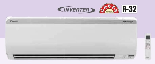 Daikin 1.0 Ton Inverter 5 Star Streamer Discharge Split Air Conditioner